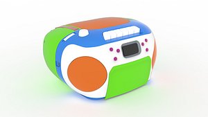 Radio 3D model