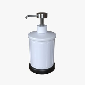 3D Realistic Soap Dispenser Model