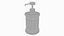 Realistic Soap Dispenser Model