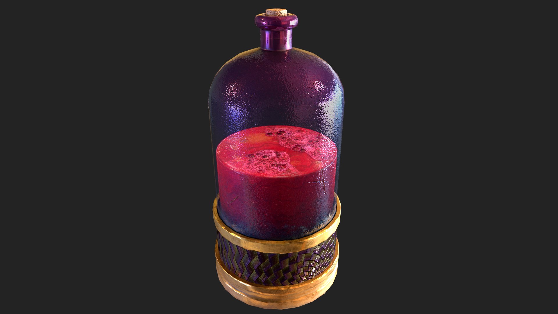 3D Large Potion Bottle https://p.turbosquid.com/ts-thumb/Tb/dgJwlO/Wn/hugebottle7/png/1639058867/1920x1080/fit_q87/6e62cd94ad25617e5a5f2162a88156c81d2d3300/hugebottle7.jpg