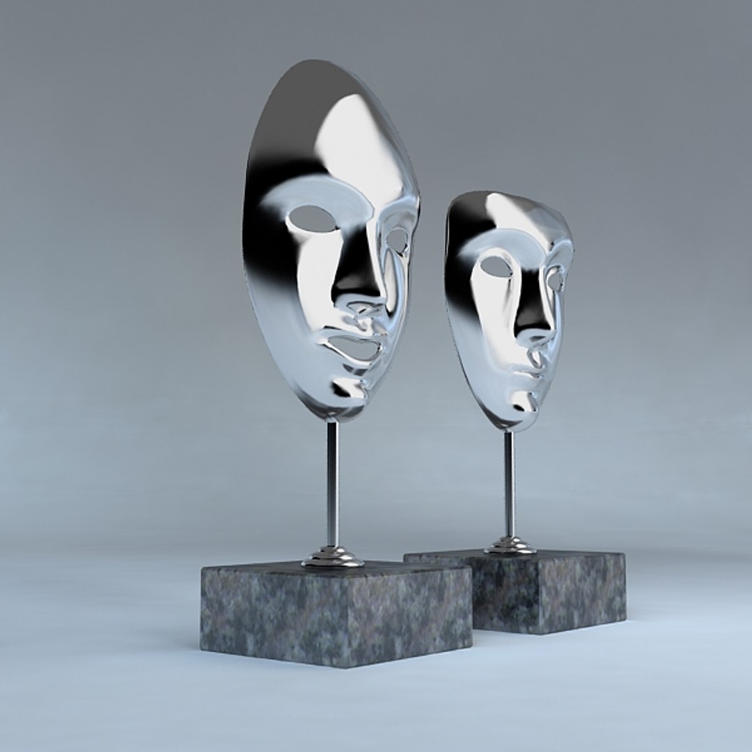 3d 2 masks - model