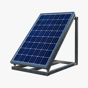 Solar Panel 3D model