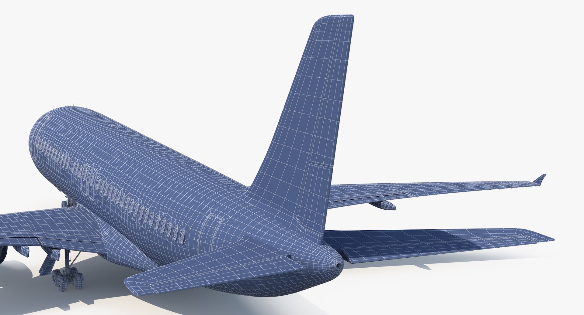 Airliner Plane Airplane 3d Model