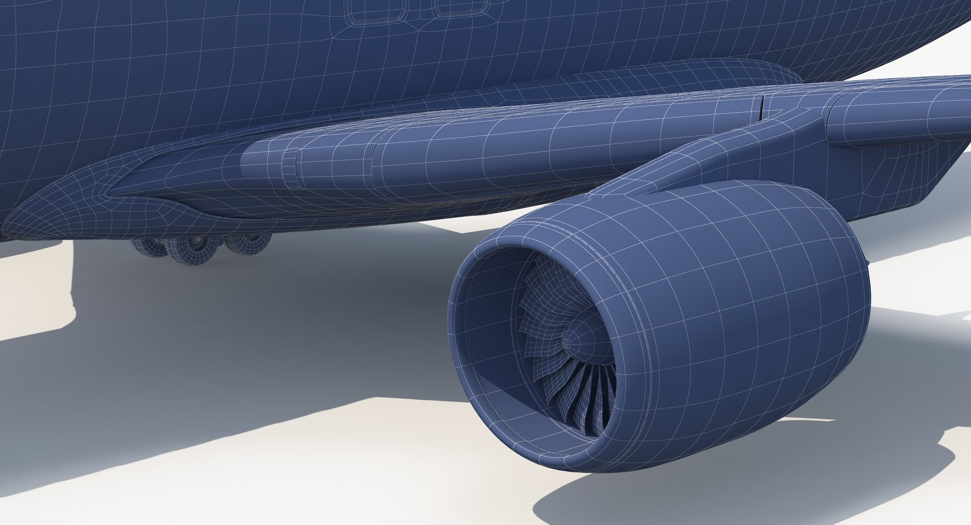 Airliner Plane Airplane 3d Model