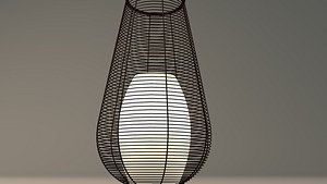 3D lamp light model