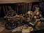 Antique Study Desk Props Collection Pack