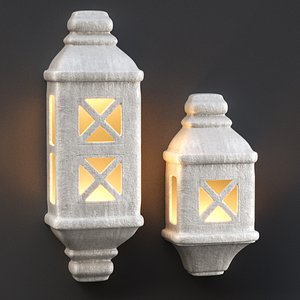 Melissa wall lamps 3D model