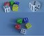 Five Gambling Dices