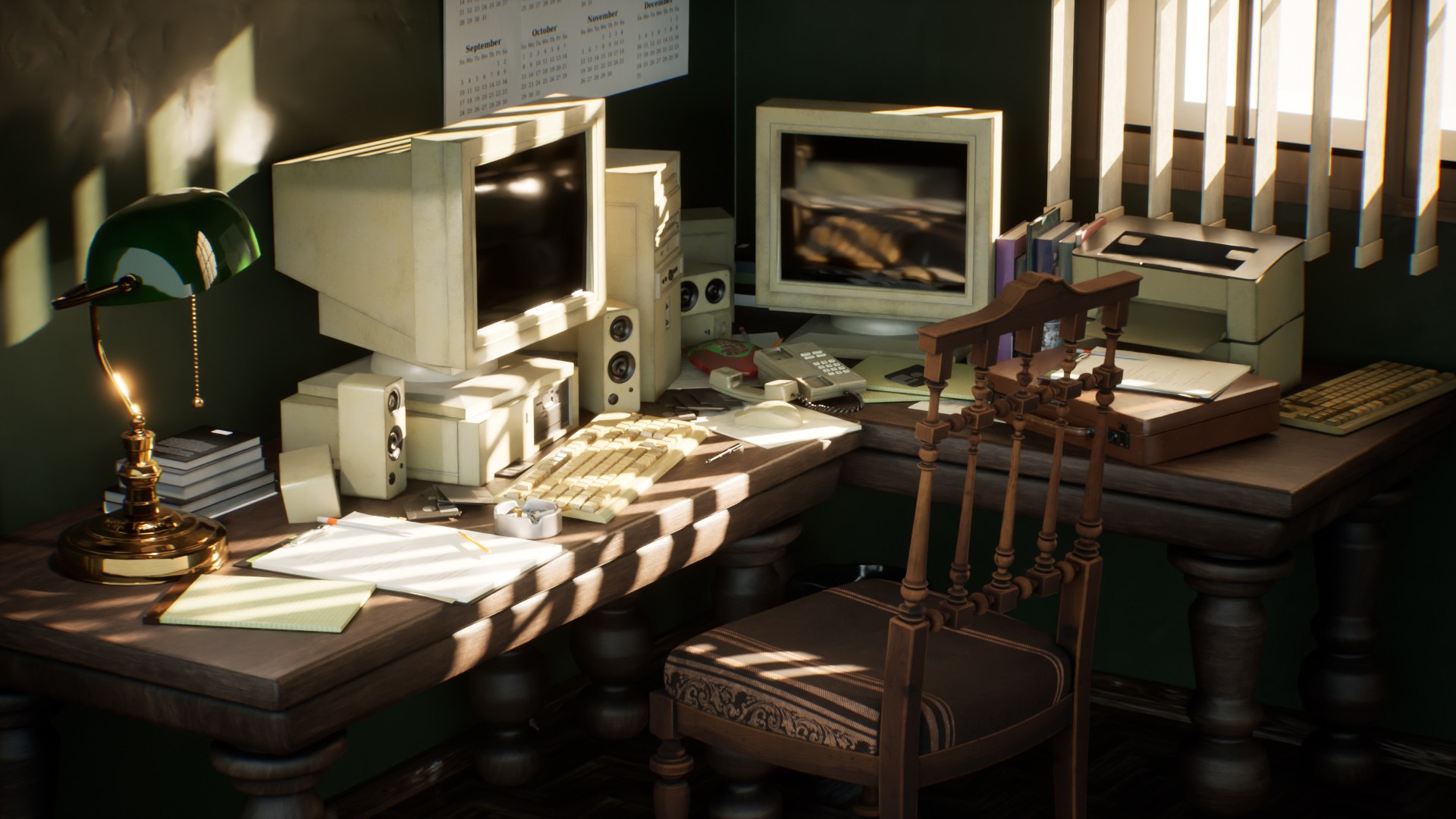 補助テーブル Old Office Props 33 Assets 3D Model - TurboSquid 2114470