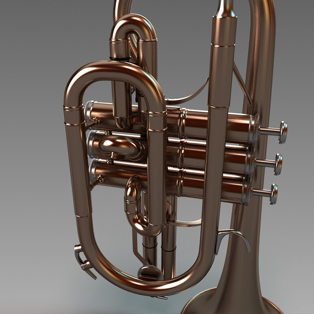 3d model cornet