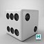 Dice 3 3D model