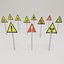 3D warning signs pack