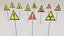 3D warning signs pack