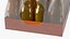 24 Orange Glass Bottle Case