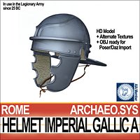 Roman Legionary Helmet Imperial Gallic A