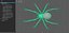 production spider rigged 3D model