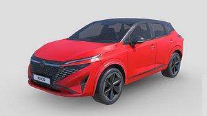 Low Poly Car - Nissan Qashqai 2025