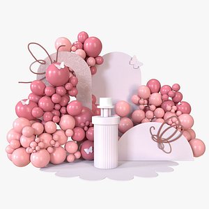 3D birthday decoration