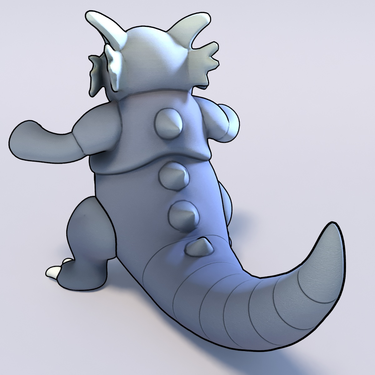 3d rhydon pokemon model