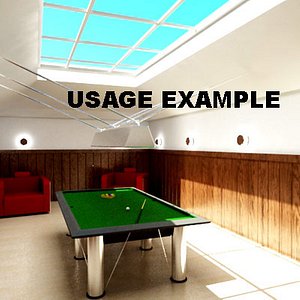 billiards room 3ds