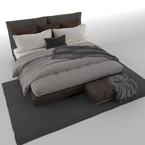 BED FREE 3D MAX 2017