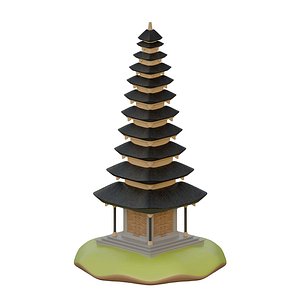 Bali Temple 3D