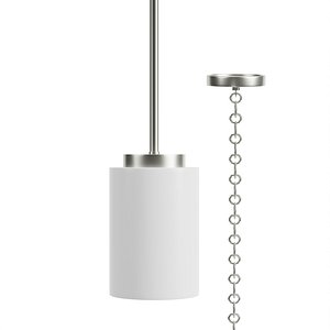 3D model Brushed Nickel Pantheon Modern Pendant
