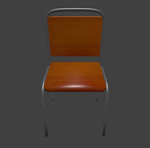 cartoony chair school obj