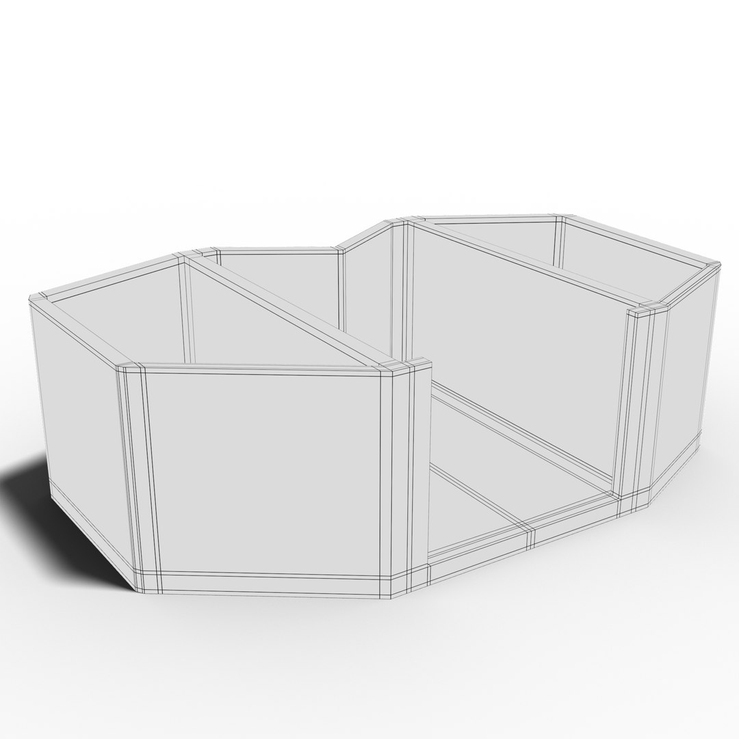 Wooden Pen Holder 3D Model TurboSquid 2084214