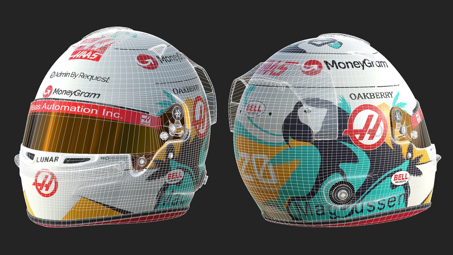 F1 Magnussen Helmet 2024 3D model https://p.turbosquid.com/ts-thumb/Tc/jR6bIg/Nz/15/jpg/1720370325/1920x1080/fit_q87/f2eaab77060cec9b7cb828b46d649efce60a7f5d/15.jpg