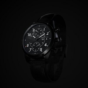 3D Tactical Hamilton Watch model