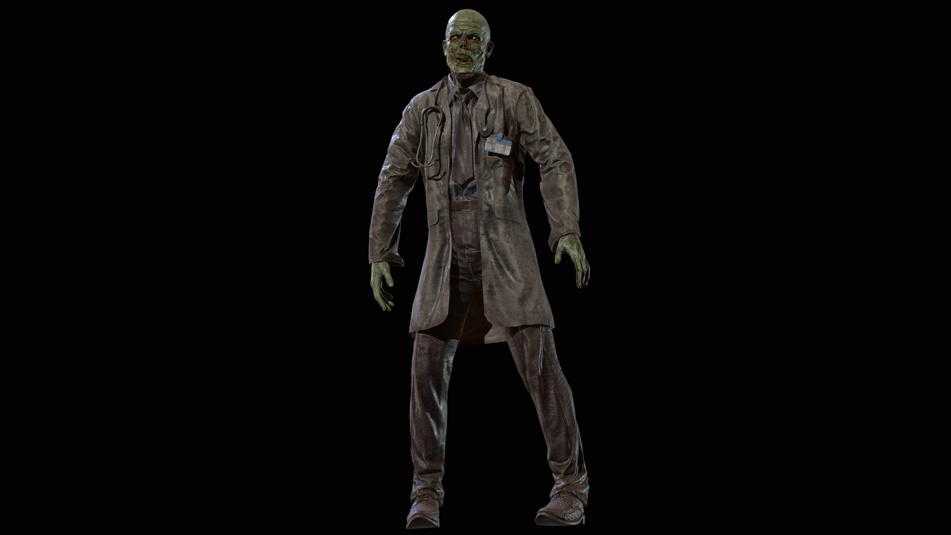 Zombie Doctor - TurboSquid 2319659