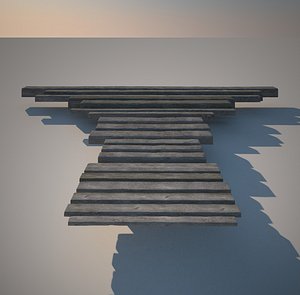 wood boards 3D