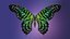 Butterfly Tayled Jay 3D model