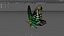 Butterfly Tayled Jay 3D model