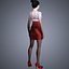 Zendaya Character 3D Model low-poly 3d model 3D