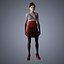 Zendaya Character 3D Model low-poly 3d model 3D
