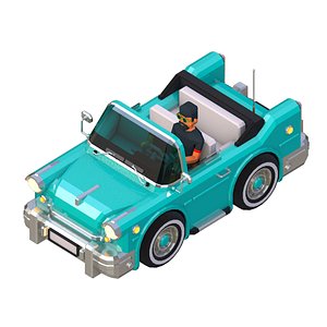 Cartoon Cabrio model