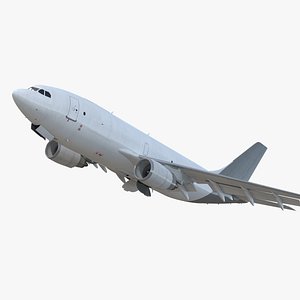 Cargo Aircraft Airbus A310-300F Generic Rigged 3D Model