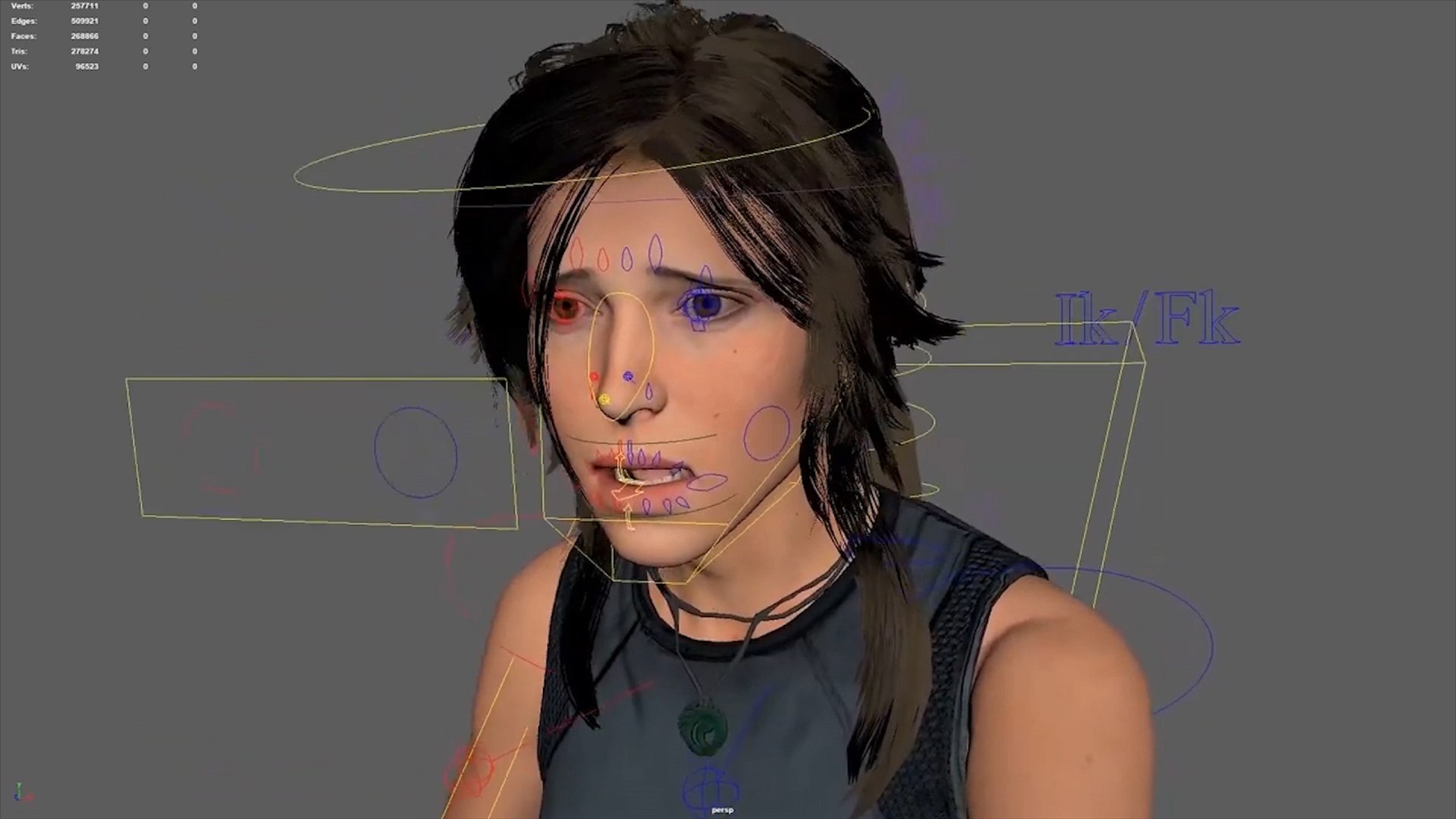 Lara Croft Tactical Animation Rig 3D Model - TurboSquid 2188297