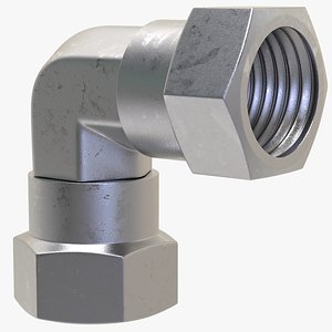 Gas Connection Elbow Female