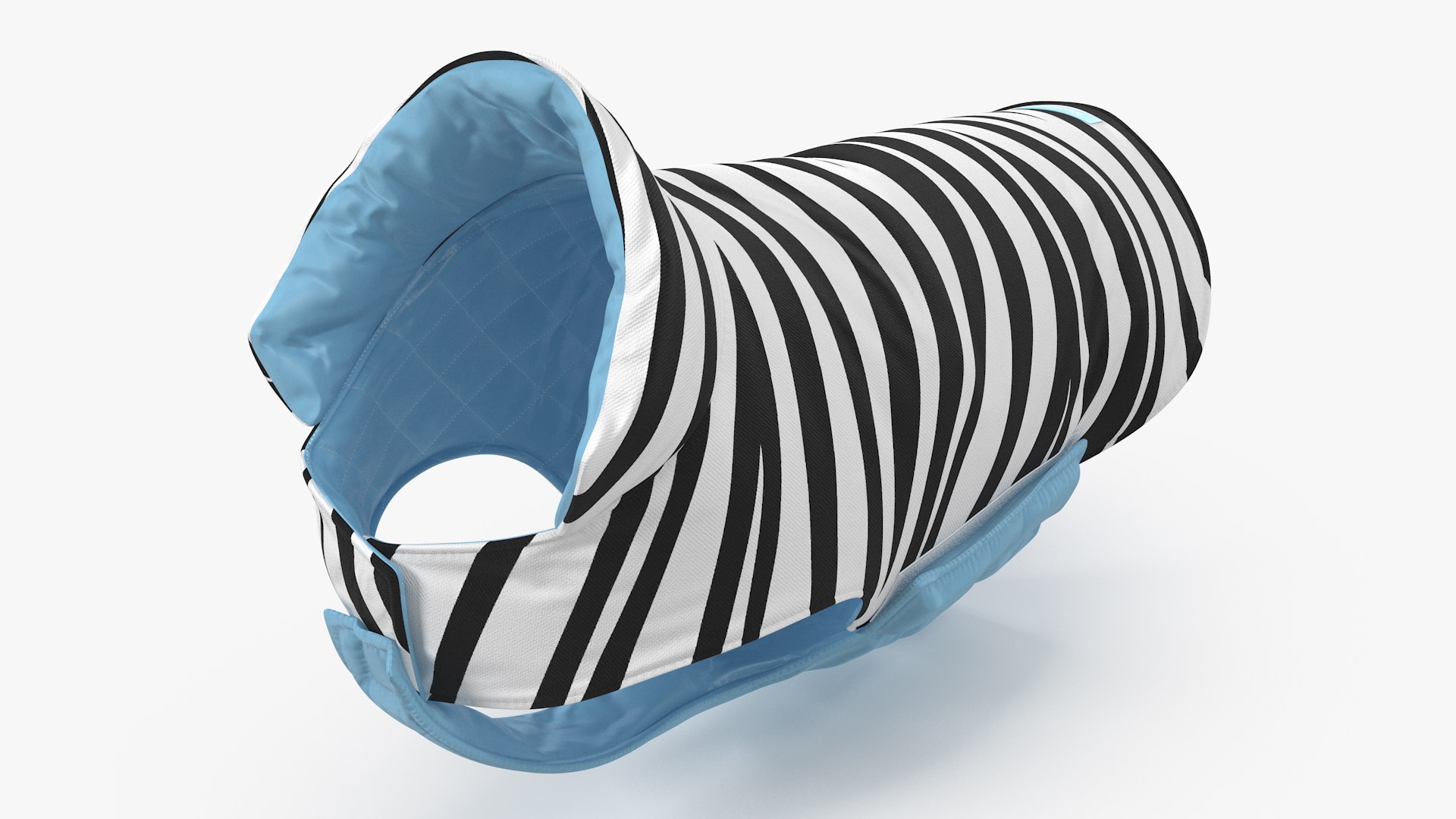 Dog Coat Zebra 3D model preview