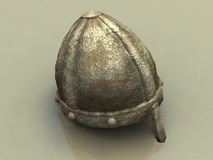 medieval helmet 3ds
