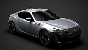 toyota rc 86 2020 3D model