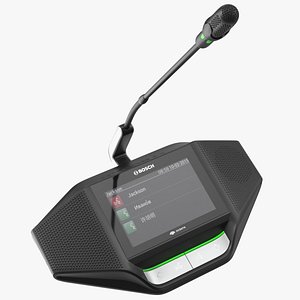 Bosch Wireless Discussion Device with Touchscreen