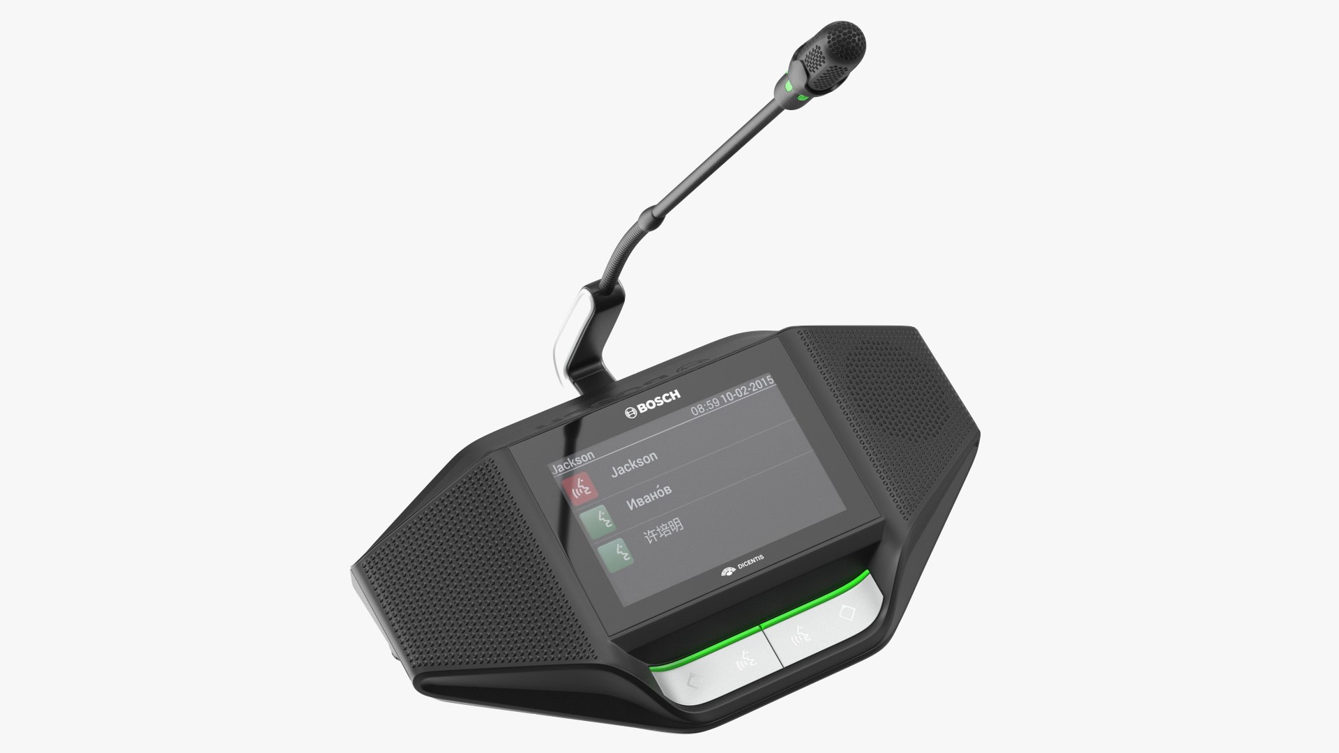 Bosch Wireless Discussion Device with Touchscreen 3D model preview