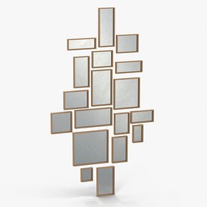 christopher guy cubic mirror 3d c4d