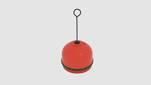 buoy row 3D model