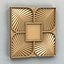 3D Wall panel 031 model