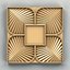 3D Wall panel 031 model